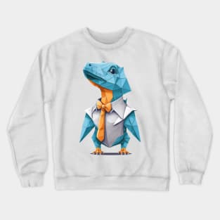 Fictional origami animal #1 Crewneck Sweatshirt